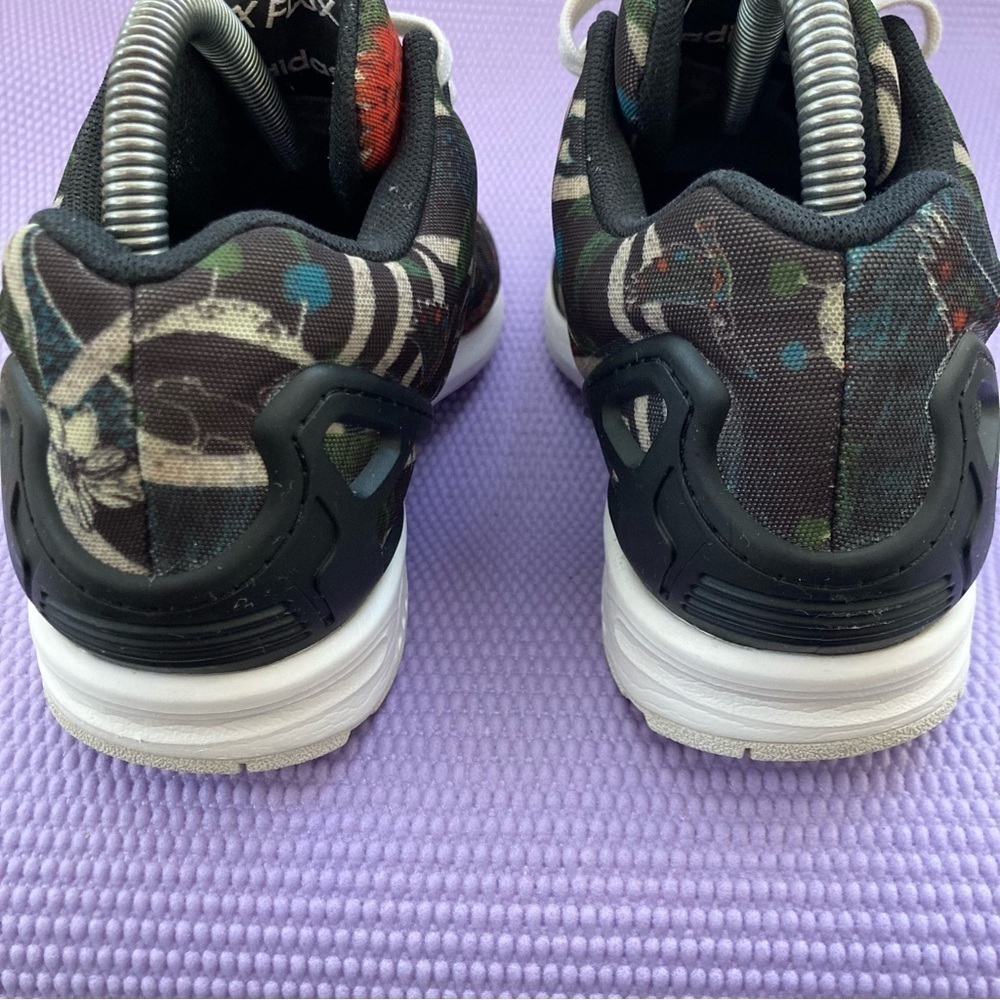 ADIDAS ZX FLUX LOW Running Sneakers TRAINERS WOMEN SHOES Size 8 - Picture 4 of 9